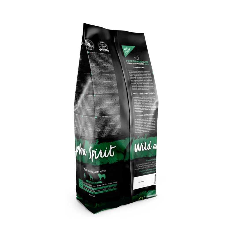 Alpha Spirit The Only One Pato | Pienso Sin Cereales ni Gluten
