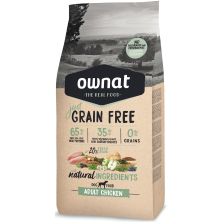 Ownat Grain Free Just Adult Chicken 3kg y 14kg | Pienso Perros
