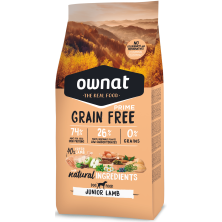 Ownat Grain Free Prime Junior Lamb 3kg y 12kg | Pienso Cachorros