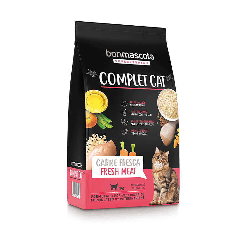 Pienso Bonmascota Complet Cat 3kg y 10kg | Alimento para Gatos Adultos