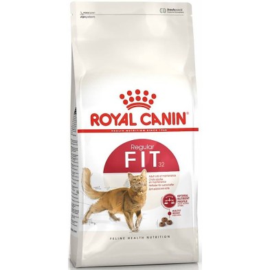 Royal Canin Fit 32 – Pienso para Gatos Adultos Activos (400 g / 2 kg / 4 kg / 10 kg)