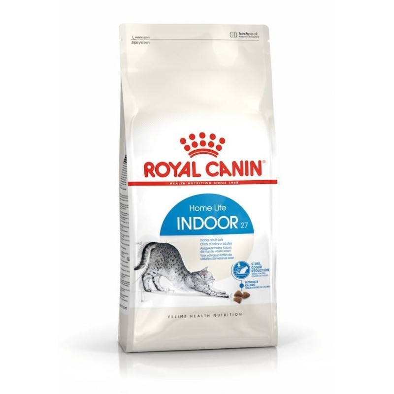 Royal Canin Indoor 27 – Pienso para Gatos de Interior con Vida Sedentaria