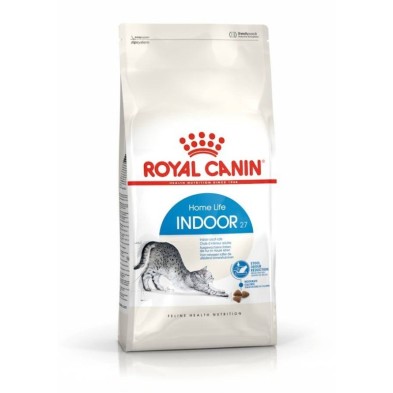 Royal Canin Indoor 27 – Pienso para Gatos de Interior con Vida Sedentaria
