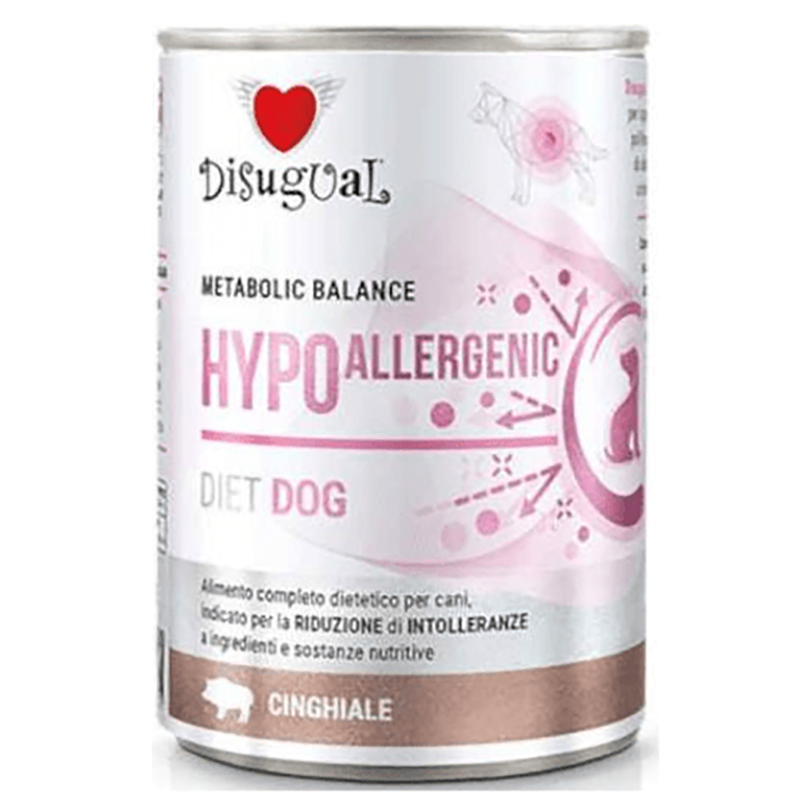 Disugual Hipoalergénico 400g: Jabalí (Proteína Única) para Alergias 🐗