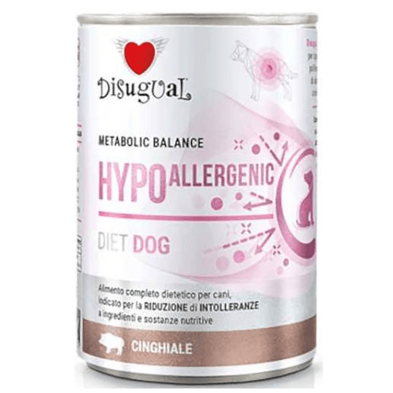 Disugual Hipoalergénico 400g: Jabalí (Proteína Única) para Alergias 🐗