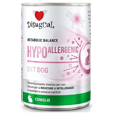Disugual Hipoalergénico 400g: Conejo (Proteína Única) para Intolerancias 🐇