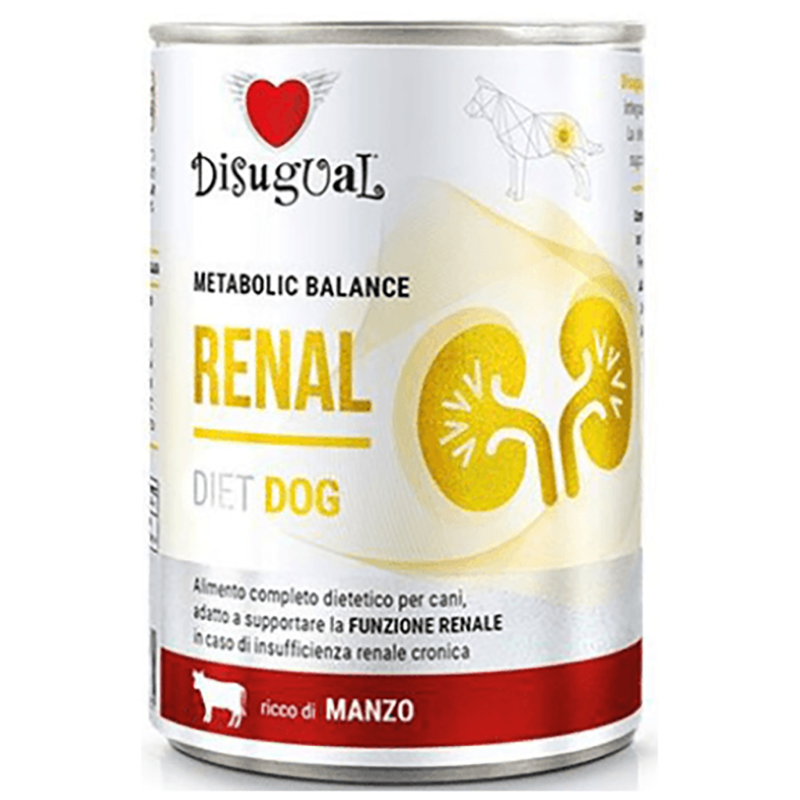 Disugual Renal 400g: Dieta Baja en Fósforo para IRC 💧🐕