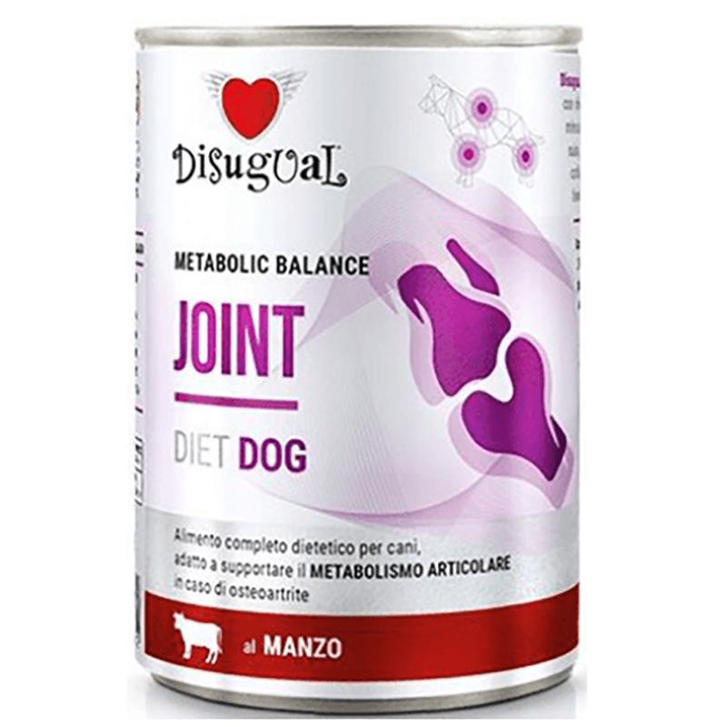 Disugual Diet Húmedo Articulación Buey 400g: Colágeno y Omega-3