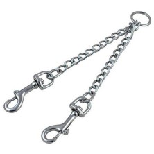 Acoplador 2 Vías Metal para Perros: Pasea a Dos Sin Enredos