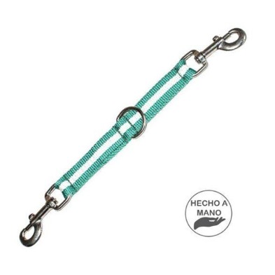 Acoplador de Cuero para Perros Hecho a Mano | Correa Doble Premium