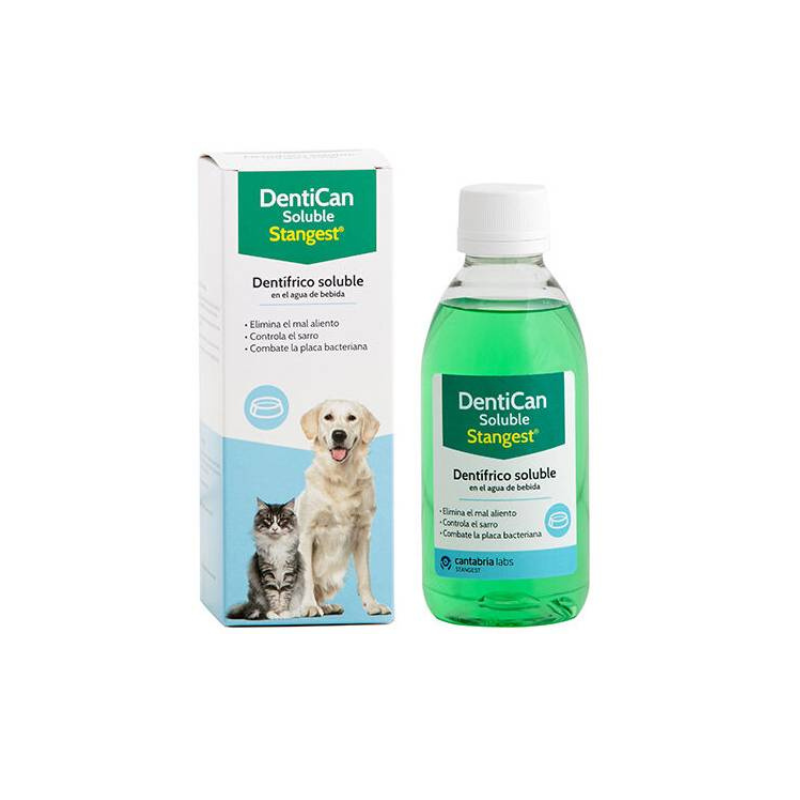 Dentican Soluble 250ml | Higiene Oral en el Agua para Perros y Gatos