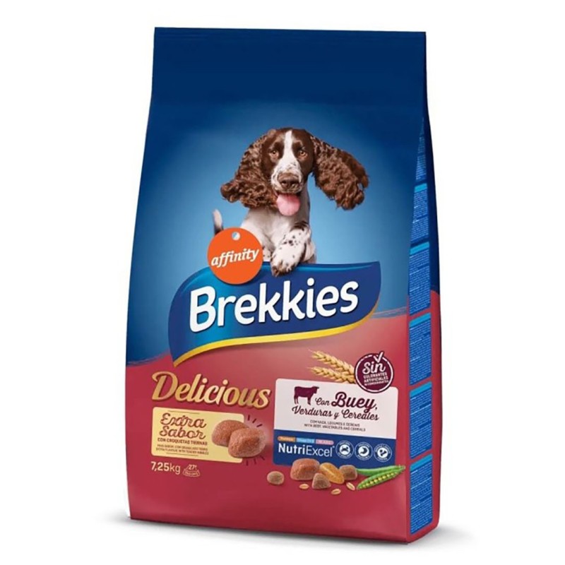 Pienso Brekkies Excel Buey | Croquetas Tiernas y Nutrición