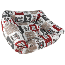 Cama Love World Patchwork: Confort Nido y Guía de Tallas por Raza