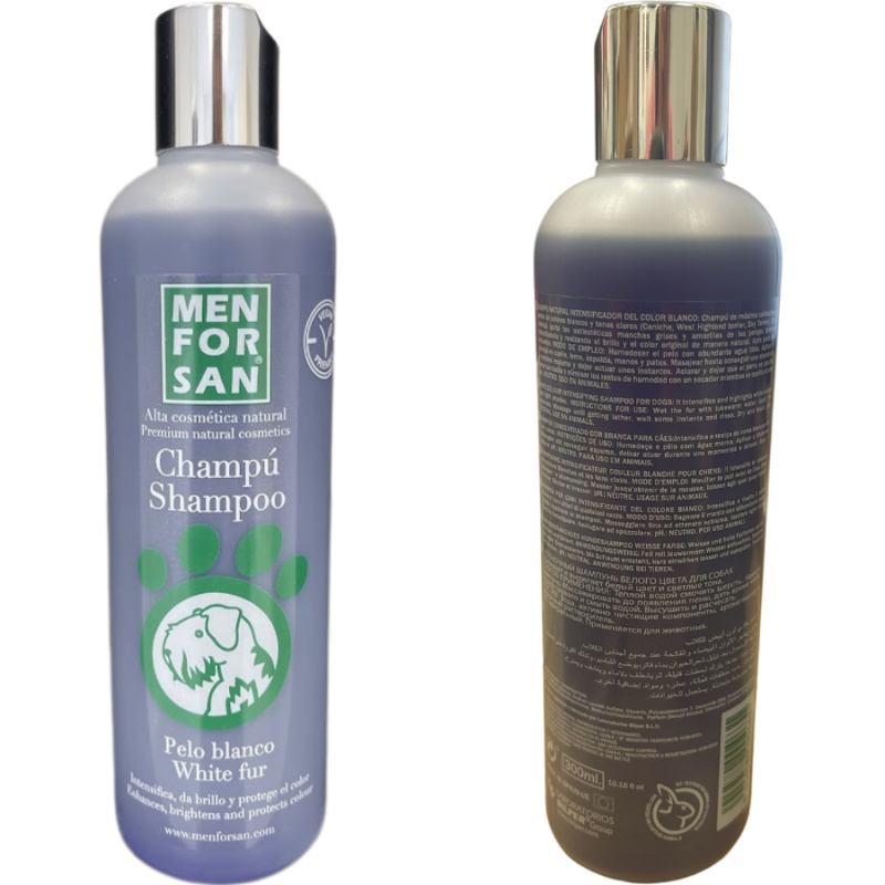 Menforsan Champú Intensificador Blanco 300ml: Antiamarilleo