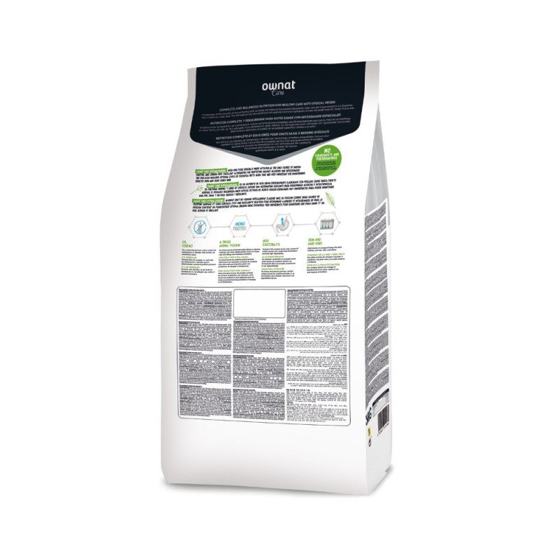 Ownat Care Hypoallergenic Gatos – Pienso Hipoalergénico para Gatos Sensibles 1,5kg y 3kg | supienso.com