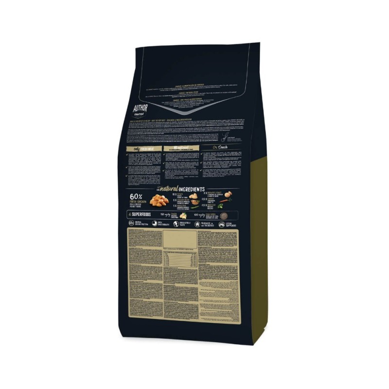 Ownat Cat Author Sterilized Fresh Chicken – Pienso Fresco para Gatos Esterilizados 1,5kg y 3kg | supienso.com