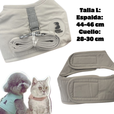 Encuentra el Mejor Arnés + Correa Talla L para tu Perro o Gato