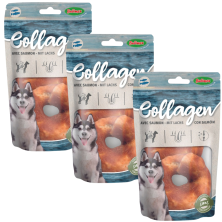 BubiMex Donuts de Colágeno Salmón 150g | Cuida Huesos y Pelaje