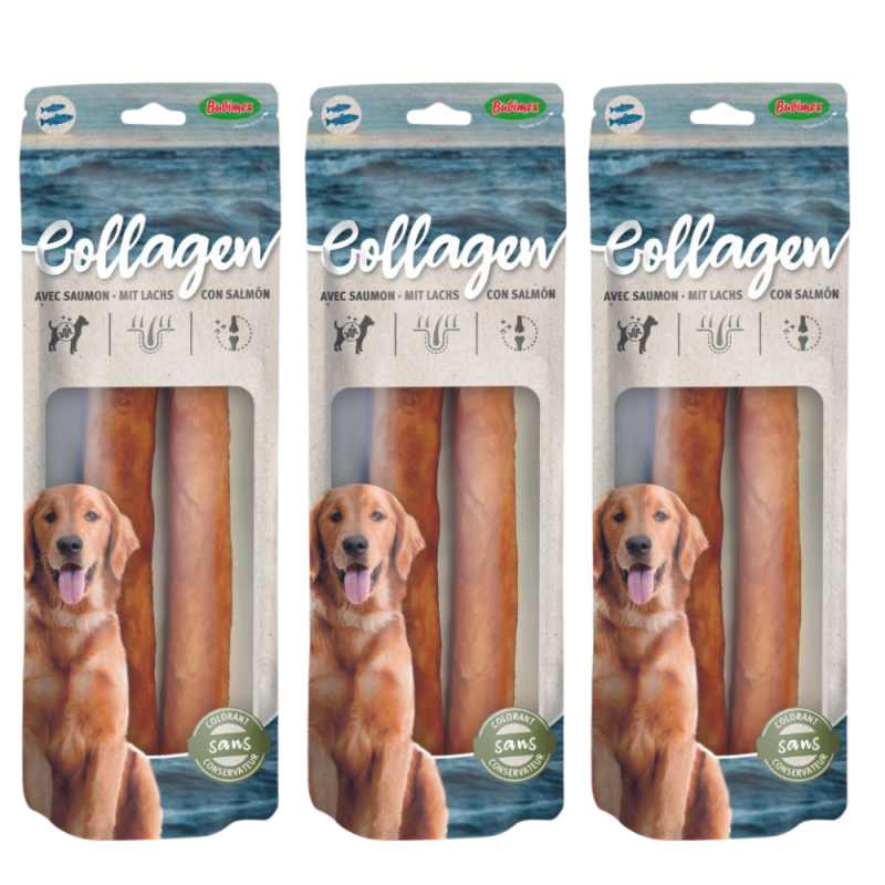 Bubimex Sticks de Colágeno Pollo 2x25 cm 200 gr - Deliciosos y Saludables