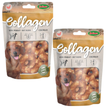 Bubimex Mini Donuts Colágeno de Pollo 18x3 cm 70g | Fortalece Articulaciones y Dientes