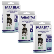 Zotal Parasital Collar Antiparasitario Mediano | Eficacia Duradera contra Parásitos
