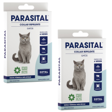 Collar Antiparasitario Zotal Parasital para Gatos | Protección contra Pulgas y Garrapatas | Supienso