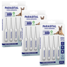 Parasital Pipeta Perros Grandes x4Uds | Repelente contra Pulgas, Garrapatas y Mosquitos