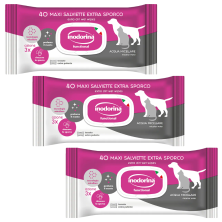 Inodorina 40 Maxi Toallitas Perros y Gatos - Agua Micelar | Limpieza Suave