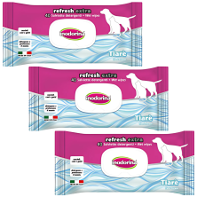 Inodorina 40 Toallitas Perros y Gatos - Flores de Tiaré | Frescura y Cuidado