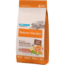 Nature's Variety Puppy Medium/Maxi No Grain Salmón – Pienso para Cachorro de Perro sin Cereales