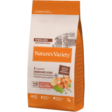 Pienso Gatos Esterilizados Nature’s Variety Salmón Grain Free Adultos | Supienso