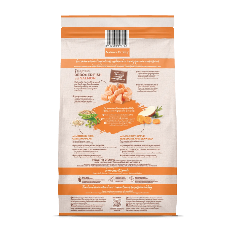 Pienso Gatos Esterilizados Nature’s Variety Salmón Noruego Healthy Grain | Supienso