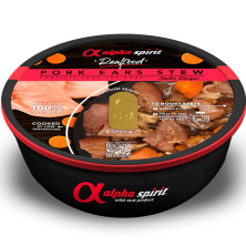 🐶 Alpha Spirit Real Food | Estofado de Oreja de Cerdo para Perros | 280 g