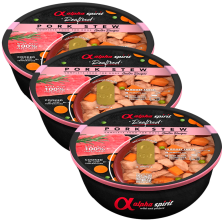 Alpha Spirit Real Food Estofado de Cerdo para Perros - 280g