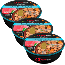 🐶 Alpha Spirit Real Food | Estofado de Pescado para Perros | 280 g