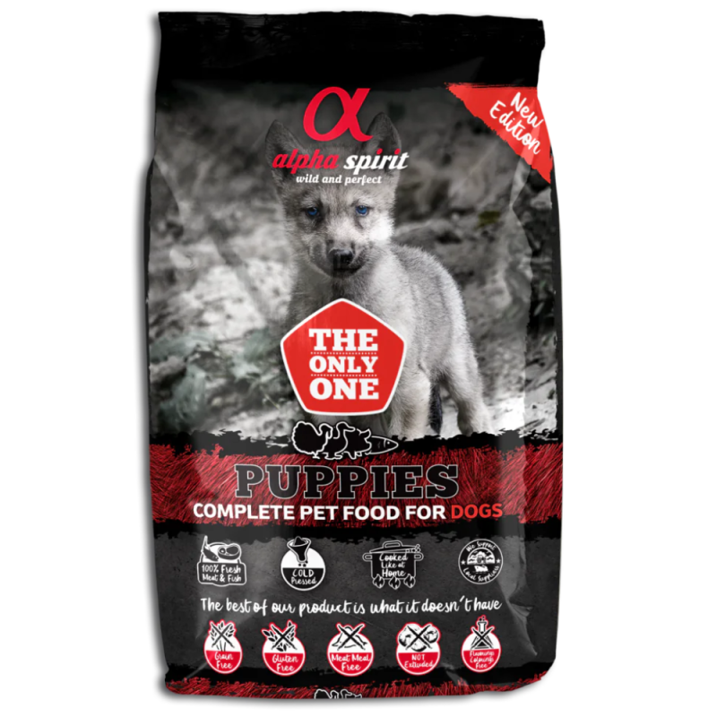 Alpha Spirit The Only One Puppies | Pienso para Cachorros Sin Cereales