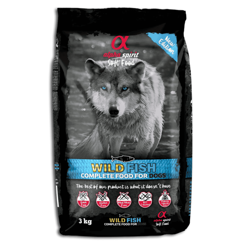 Alpha Spirit Soft Food Wild Fish | Alimento Semihúmedo para Perros