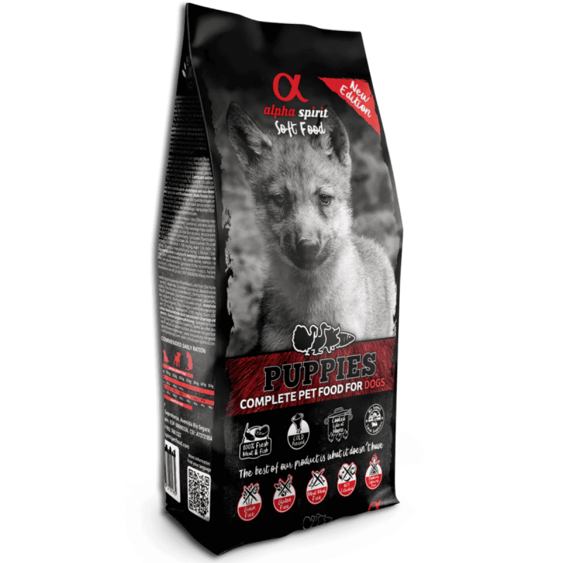 Alpha Spirit Puppies | Soft Food sin Cereales para Cachorros