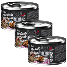 Albóndigas de Cordero y Comino 400 gr Alpha Spirit - Sabor y Nutrición Natural para Perros