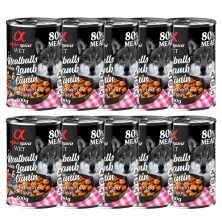 Albóndigas de Cordero y Comino 400 gr Alpha Spirit - Sabor y Nutrición Natural para Perros