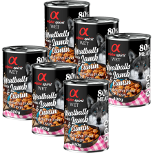 Albóndigas de Cordero y Comino 400 gr Alpha Spirit - Sabor y Nutrición Natural para Perros