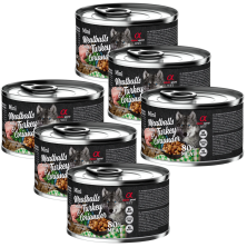 Albóndigas de Pavo y Cilantro 200 gr y 400 gr Alpha Spirit - Nutrición Natural y Sabrosa para Perros