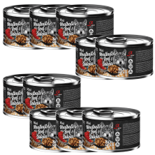 Albóndigas de Ternera y Salvia 200 gr y 400 gr Alpha Spirit - Nutrición Natural y Sabrosa para Perros
