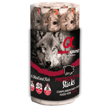 Alpha Spirit Ristras de Jamón 192 Uds - Snack Natural para Perros