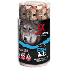 Alpha Spirit Ristras de Pescado 192 Uds - Snack Natural para Perros