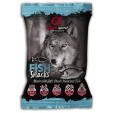 Alpha Spirit Snack Perro Sabor Pescado 24x50gr (1,2 Kg) - Premio Natural para Perros