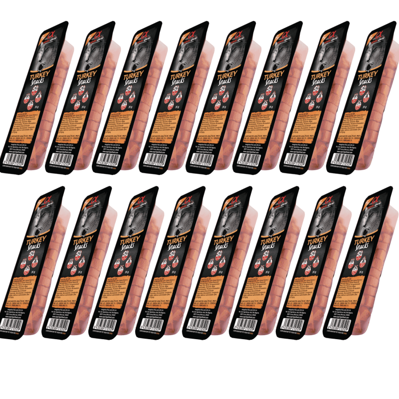 Snack de Perro Sabor Pavo 16x35gr – Deliciosos Bocaditos para tu Mascota