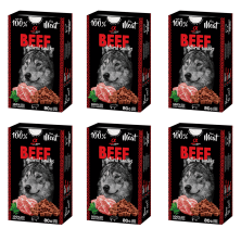 Alpha Spirit Snack Natural Perro Ternera 6x80gr – Sabores Naturales y Nutritivos para tu Perro