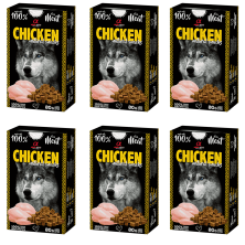 Alpha Spirit Snack Natural Perro Pollo 6x80gr – Sabores Naturales y Nutritivos para tu Perro