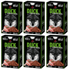 Alpha Spirit Snack Natural Perro Pato 6x80gr – Sabores Naturales y Nutritivos para tu Perro